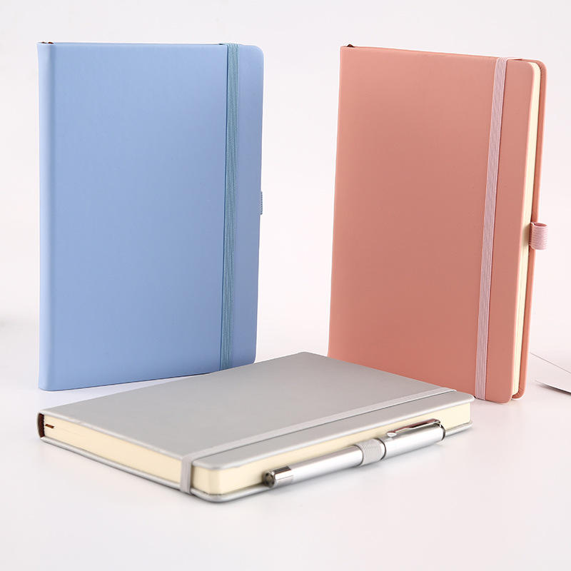 Holographic Printing Brand Note Book A4 A5 Pu Leather Sublimation 240 Page Notebook Cover With Customizable Logo