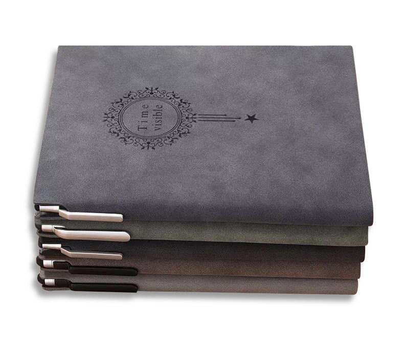Shenzhen Wholesale Fast Delivery Leather Book Macaron Wedding A7 A5 Composition Notebook Best Selling Binder Notebook