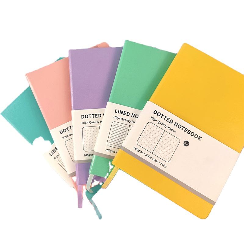 Custom logo Printing Hardcover A5 A4 Dotted Notepad Book A4 Sticky Notes/wire Bound Durable Prayer Journal Planner Notebooks