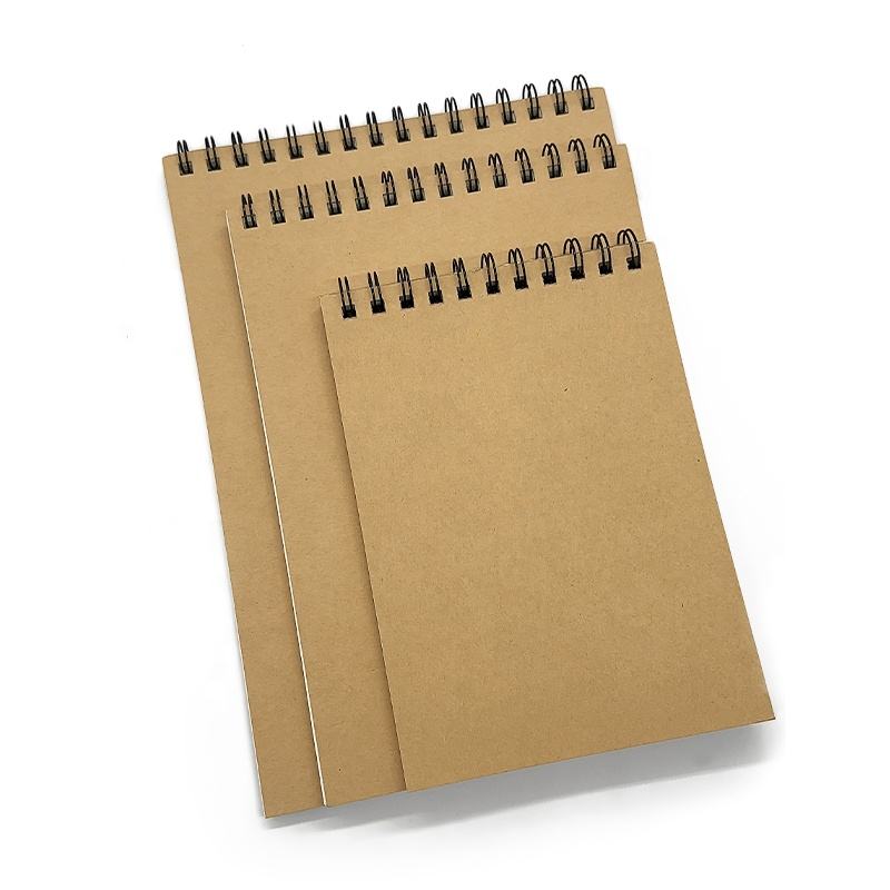 New Arrival 24 Sheets Simple Painting Design Blank A3 A4 A5 Oem Custom 160gsm Paper Cover Spiral Sketchbook