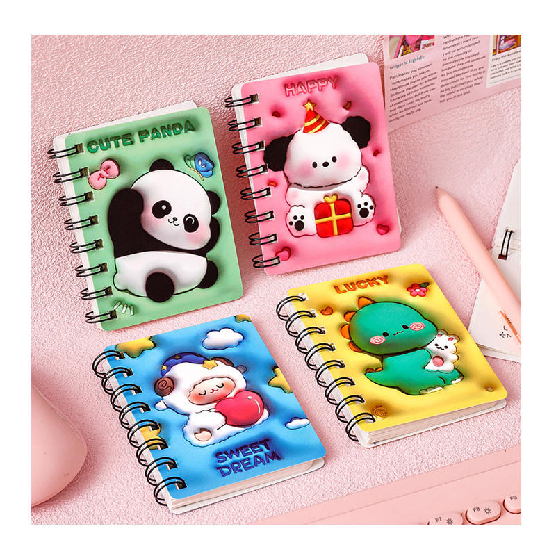 Small Notebooks Spiral Notepads 3x5 Pocket Memo Pads for Home Office College School - Lined College Ruled Paper 75 Sheets Per