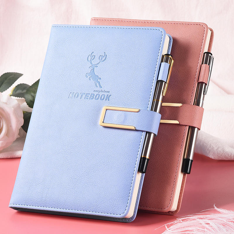 Monogrammed Planner Design Your Own Agenda A5 Notebook OEM Produce Red Sewn Binding Vintage Journal Notebook