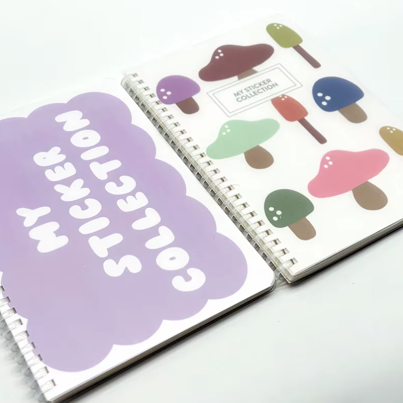 Fancy Metal Cover Spiral Binding Office Notebook for Gift