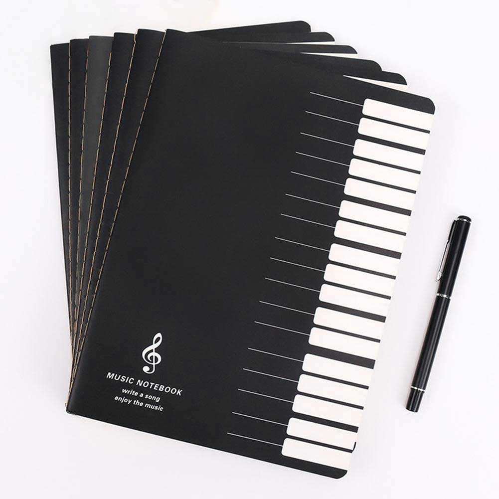 Custom Music Stave Books Five-line Inner Pages Double Coil Spiral School Notebook A4 Spiral Notebook