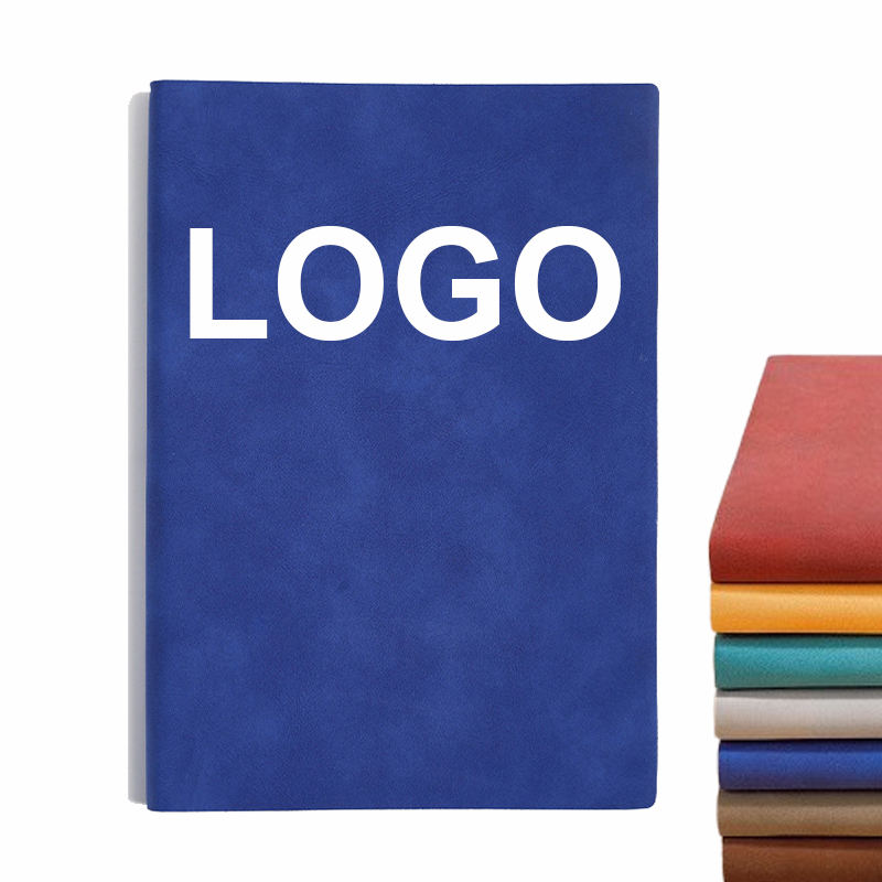 Professional Custom PU Leather A5 Notebook Travel Notes Business Office Wholesale Printing Diary Meeting Notebook for Gifts