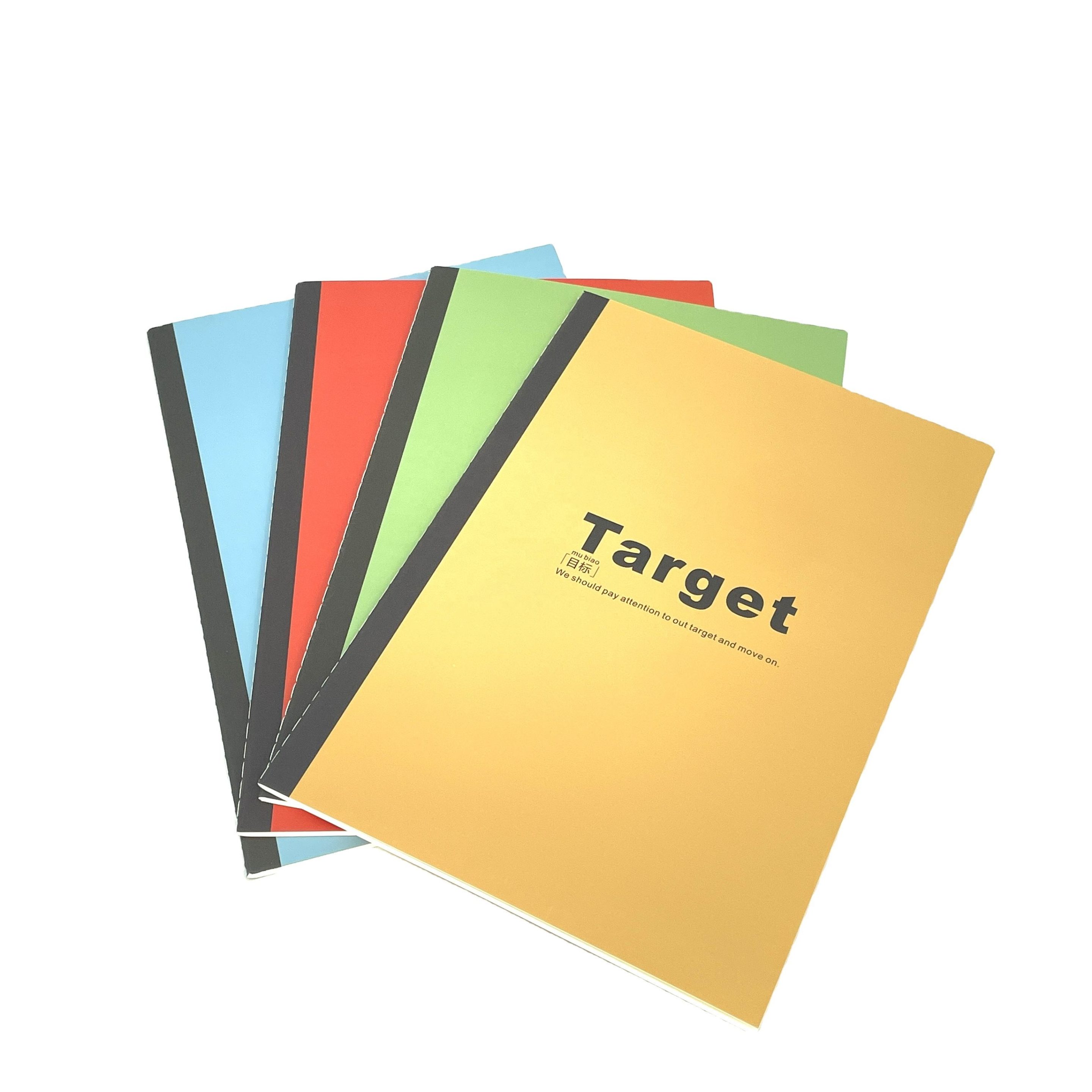 LION Wholesale Bulk Quality Low Price Velvet Cover Plain Paper Journal Notebooks