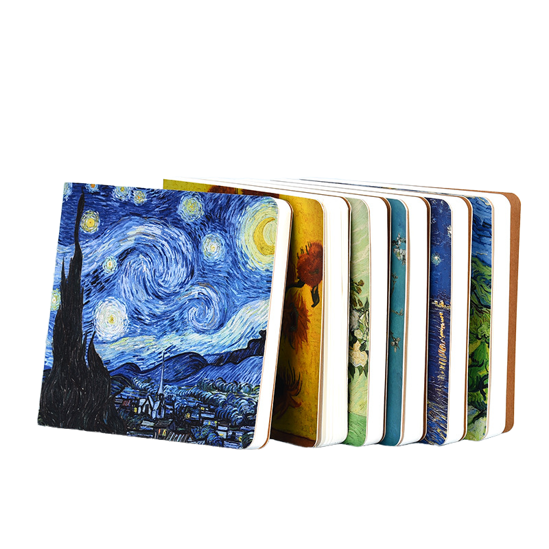 SINOART A3 A4 A5 Art Sketchbook Canvas Cover Watercolor Paper Sketchbook Double Coil Spiral Sketch Book for Drawing Sketch Pad