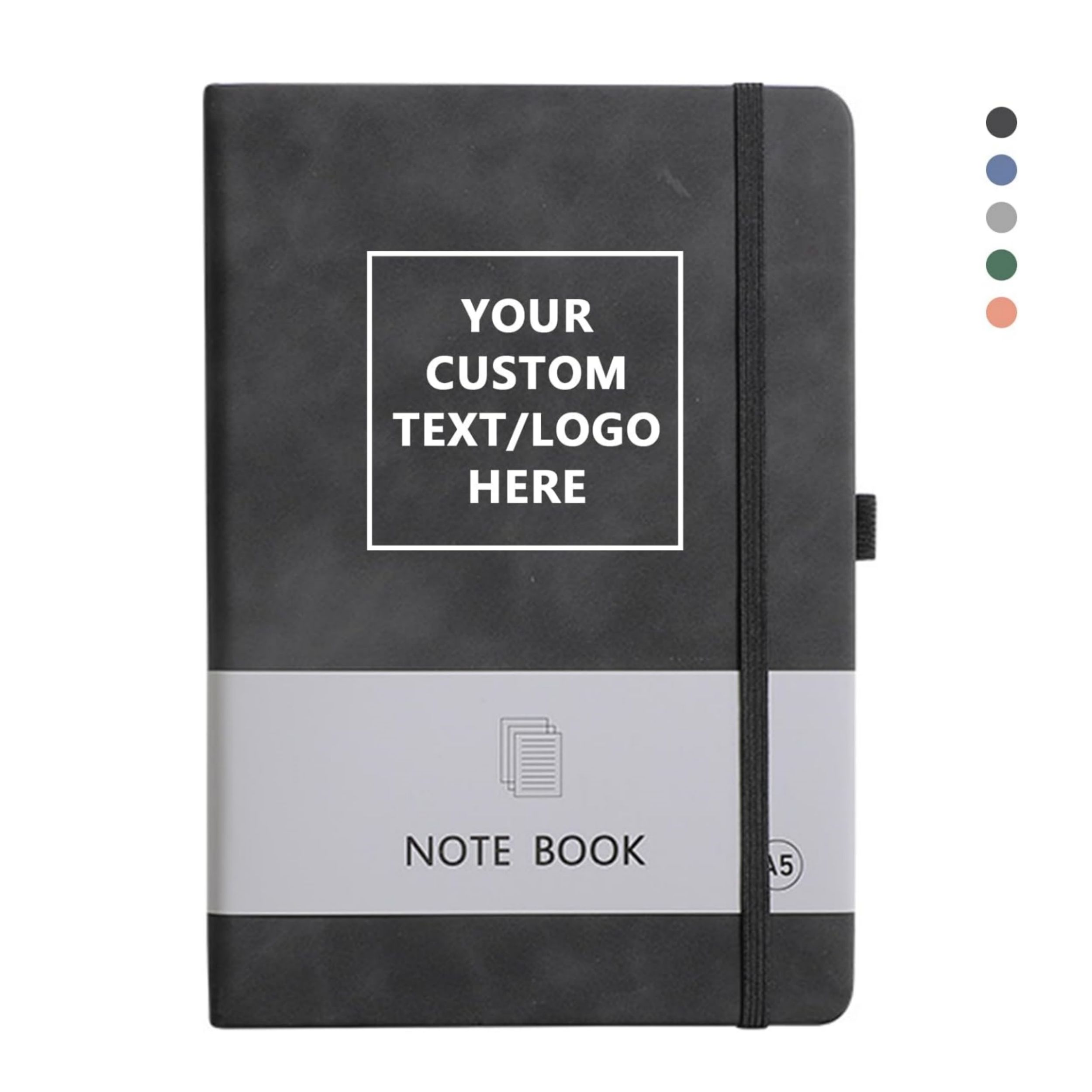 Journals Leather Promotional Pu Meeting Pocket Wholesale Set A4 Gift Set Leather Personalized Notebook for Students