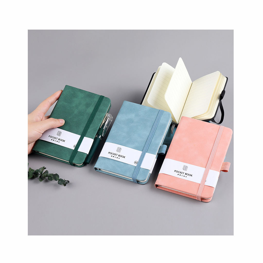 A5 PU Leather Planner 100g 80 Sheets Thread Sewing Binding Undated Diary Personalized Journal Notebooks