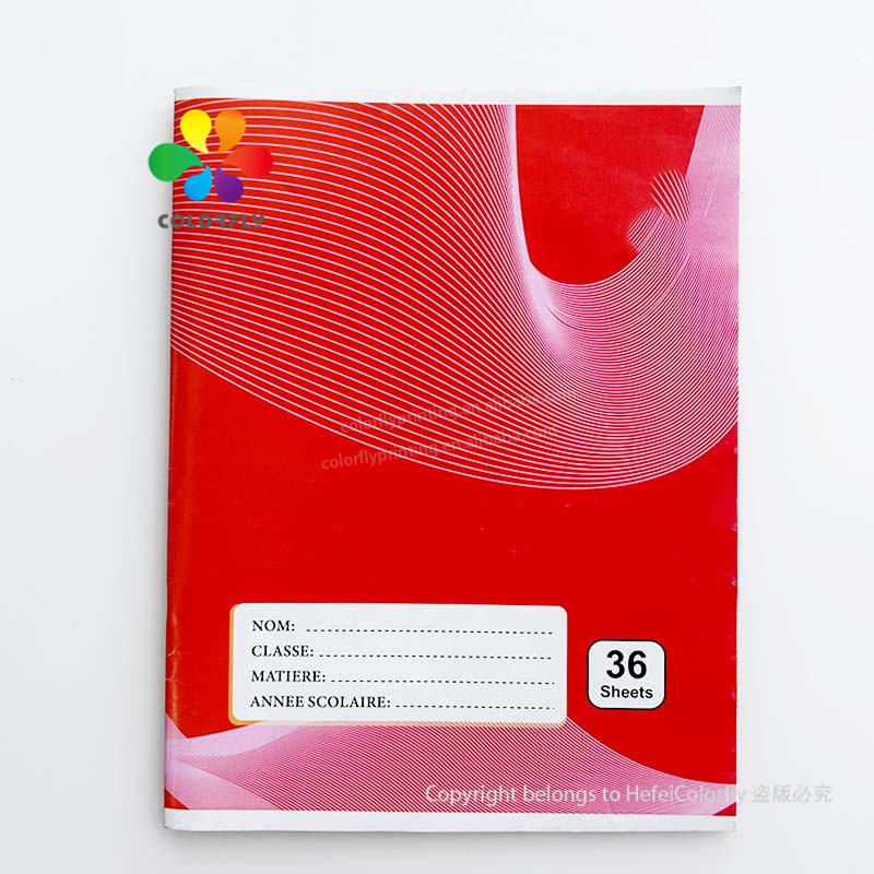School Sprial Notebook College Ruled Custom Printing A5 Multi Subject Note Book