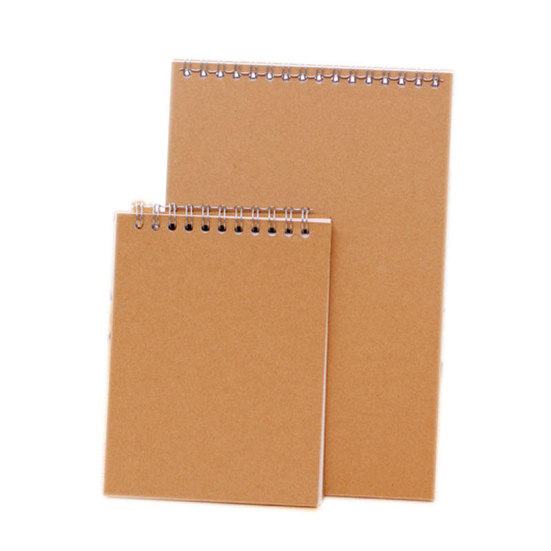 High Quality Custom Hardcover Spiral Blank A4 A5 A6 Drawing Pad Sketch Book Sketchbook Coil Note Book