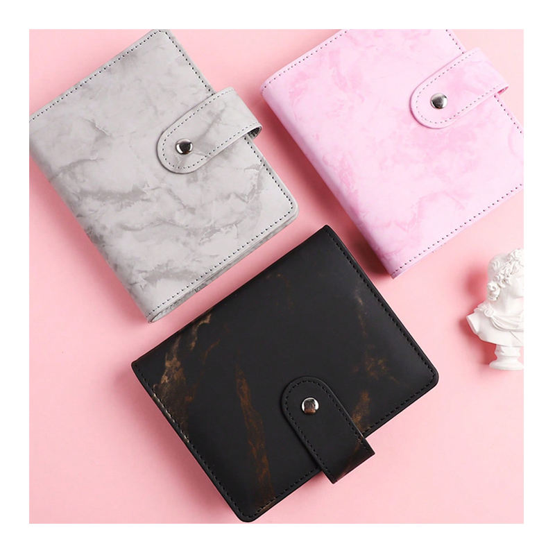 Macaron PU Leather 6 Rings Loose-leaf Binder Spiral Notebook Folder Agenda Planner Organizer Journal Customize Stationery A6 A5