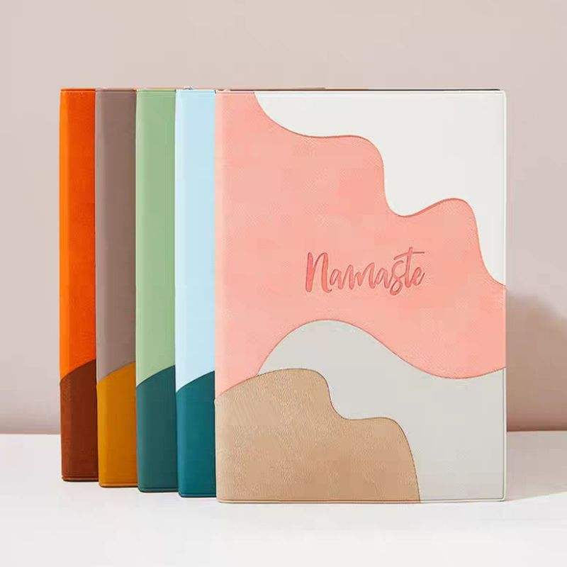 A5 Office Stationery Jotter Field Notes Campus Aesthetic Journaling Notebook Graph Paper for Women Custom Design Softcover Pink