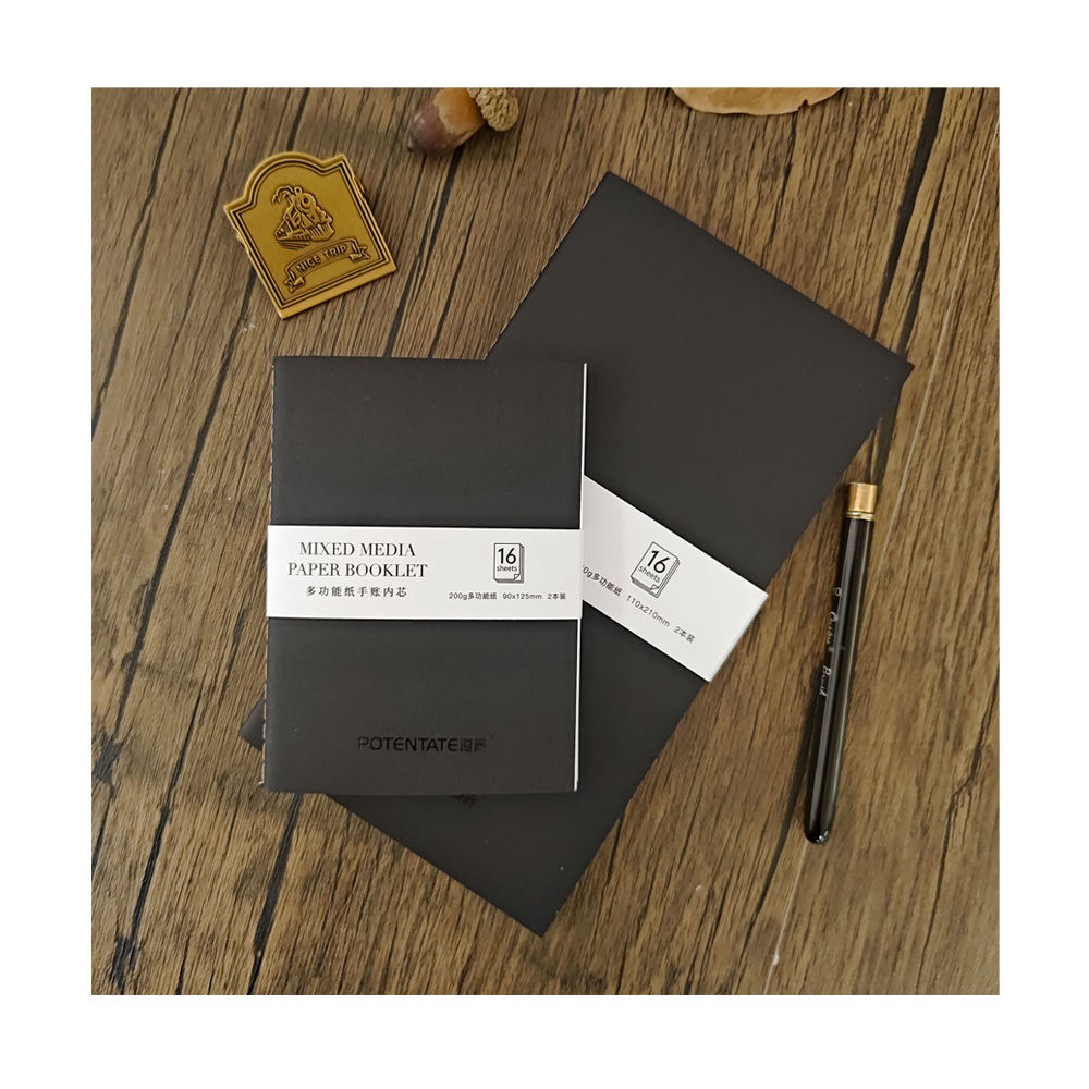 SINOART A3 A4 A5 Art Sketchbook Canvas Cover Watercolor Paper Sketchbook Double Coil Spiral Sketch Book for Drawing Sketch Pad