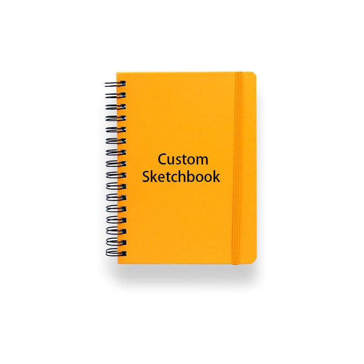 A4 Drawing Art Students Hand-painted Mini Sketch Book for Kids