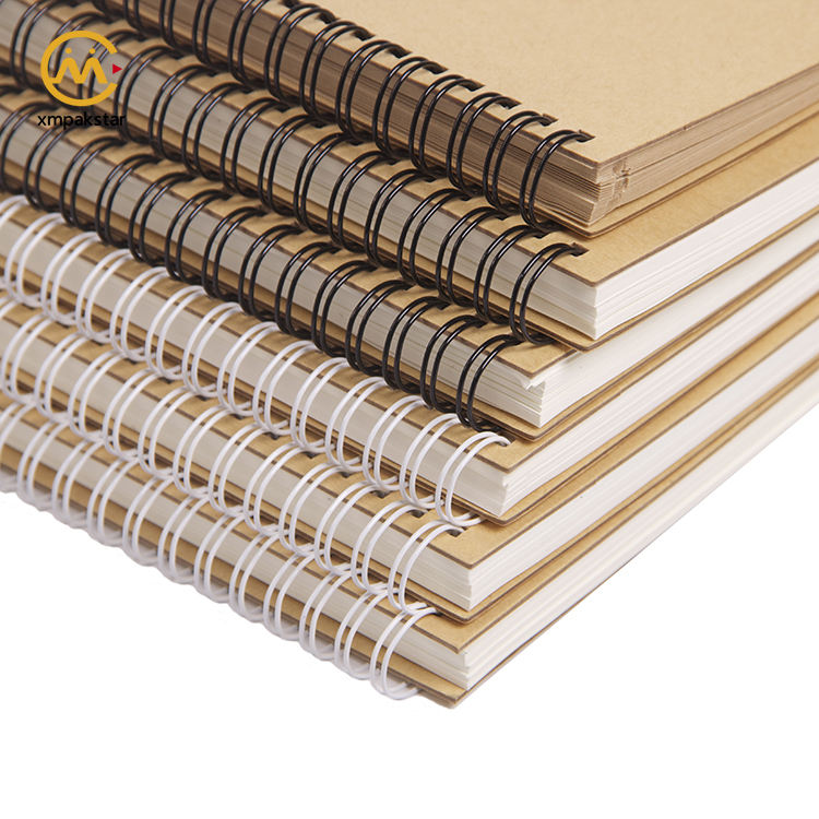 HR Factory Wholesale Recycled Paper Notebook Sticky Notes Pen Gift Set,Custom Logo A6 Journal Business Spiral Notebook
