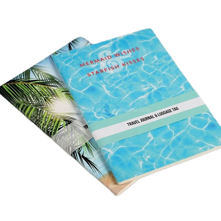 A4 A5 A6 Kraft Note Books Grid Center Sewn Bindings School Simple College Student Printable Notebook