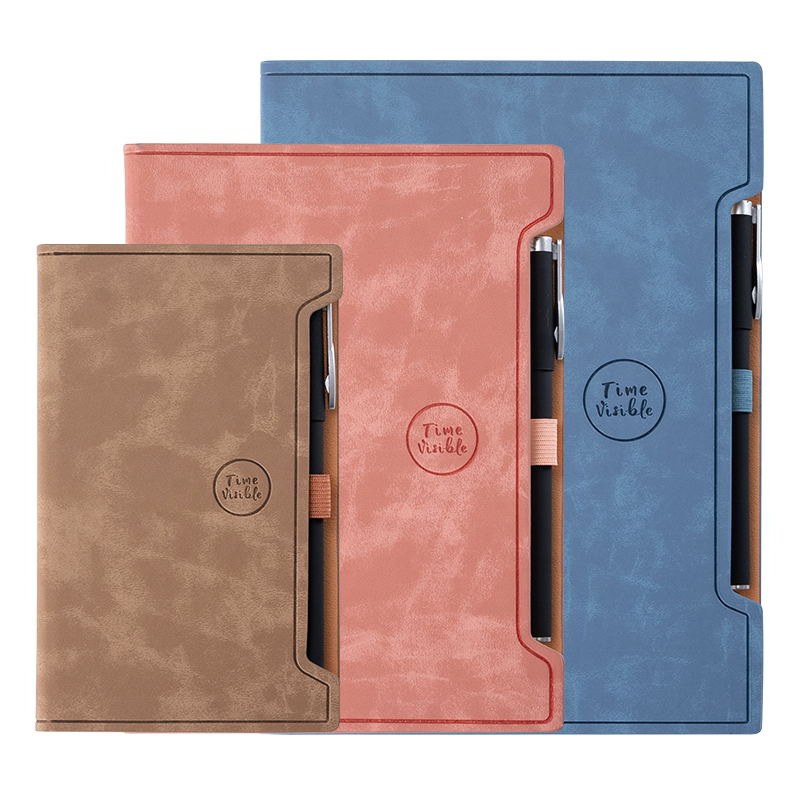 A6 Sized Luxury Pink PU Leather Planner Cover Starter Cash Bag Organizer Book Self Care Savings Challenges Modern Budget Binder