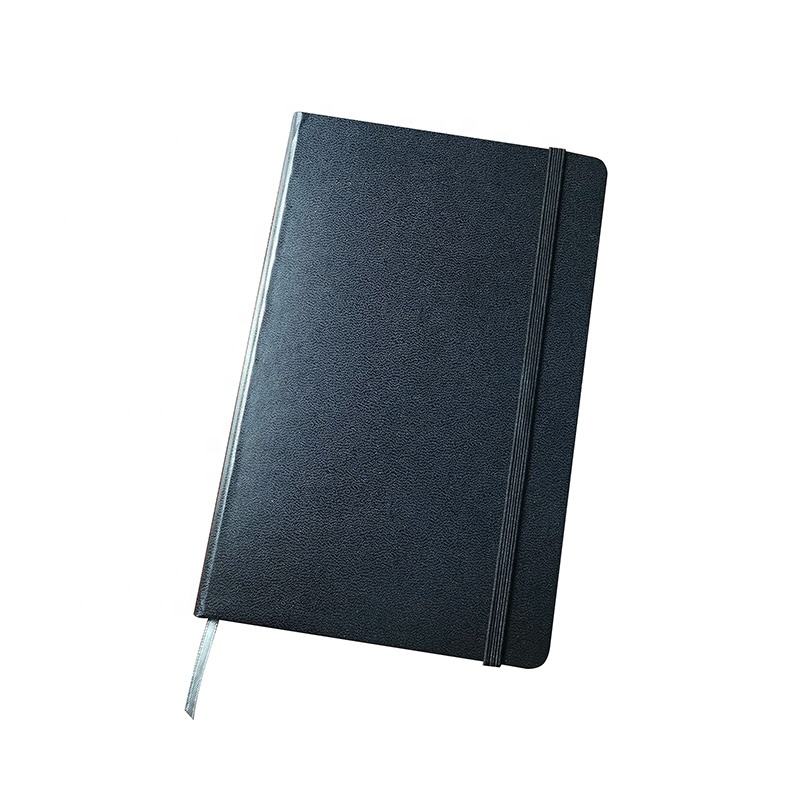 High Quality Business Office Lined Personalized Printed Note Book PU Leather Custom A5 Hardcover Journal Notebook With Logo