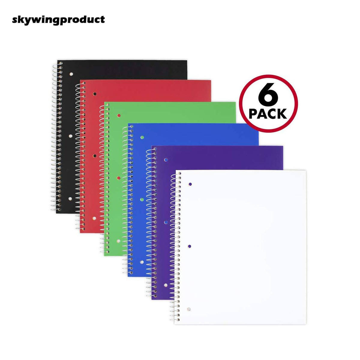 6 Subject Spiral Notebook Wholesale | Comprehensive Organization | Supplier 6 Subject Spiral Notebook Wholesale | Comprehensive Organization | Supplier