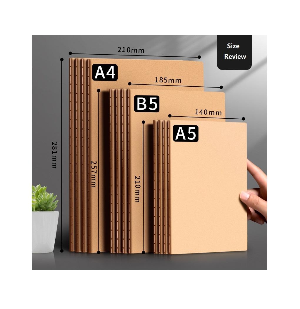 Custom Logo Kraft Notepad with Pen Memo Sticky Notes Eco Kraft Paper Notebook Mini Small Notepads Custom Print Notebook With Pen