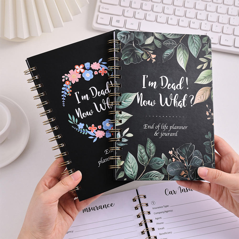 FSC Standard Hot Seller Promotional Wholesale Custom A5 Notebook Hard Cover Diary Black Planner Journal Notebook
