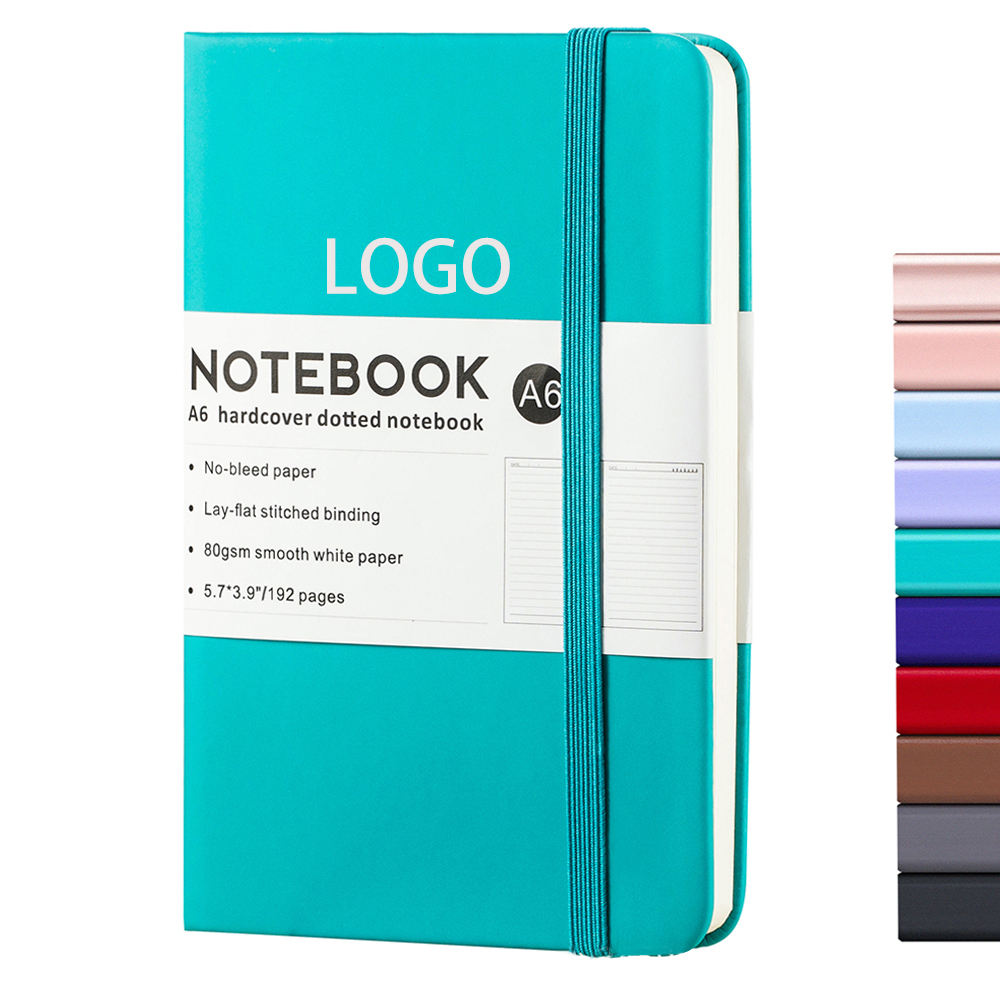 Custom 2025 A5 Black Spiral Weekly Wellness Goal Diary Journal Planner Notebook With Gift Box Set