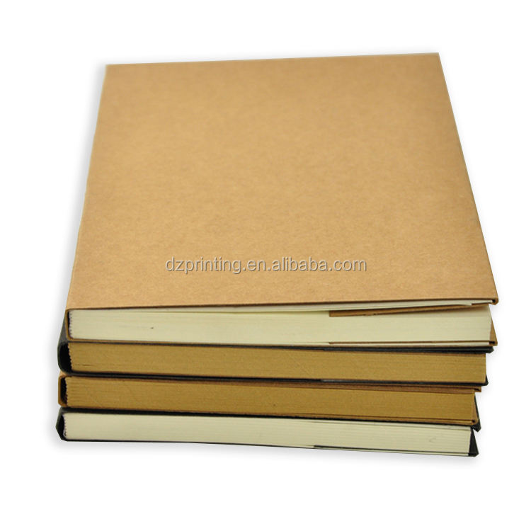 Custom Logo Gold Spiral Binding Soft Colorful Kraft Cover A5 Size Ruled Weekly Daily Planner Notebook
