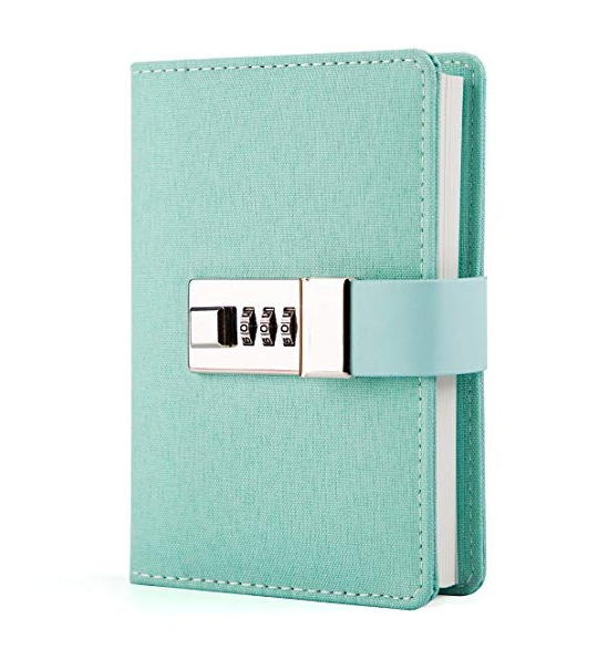 Vintage Genuine Leather Diary Hand Ledger Combination Lock Stationery Gifts Top Layer Cowhide Notebook Business Journals Custom
