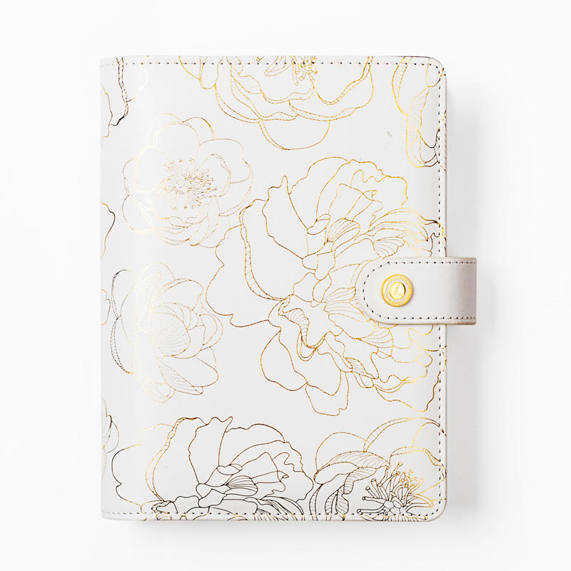 Spiral Bound Wide Ruled Hardcover Spiral Notebook 4 Pack Large Bullet Journals for College Student
