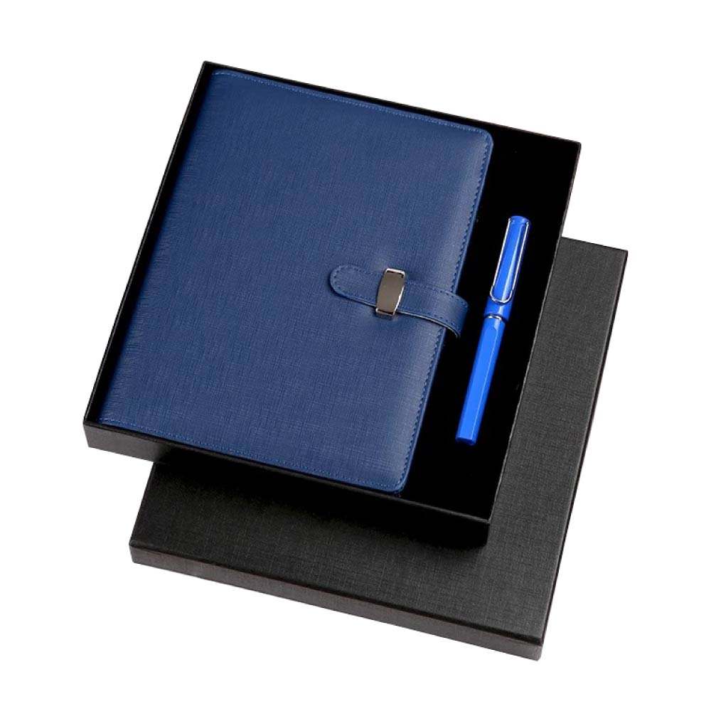 A6 A5 Diary Notebook Spring Journal Notepad Planner Elastic Strap Band Tape Hardcover Thread Bind Bound Blue Red Green Black