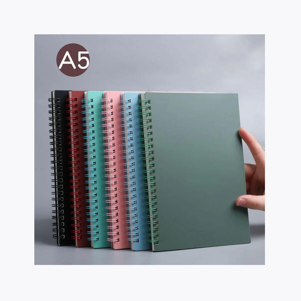 Best Selling Custom Leather Embossed Custom Logo Printing Custom Logo Office Hardcover Notebook Printing Writing Notepad A4