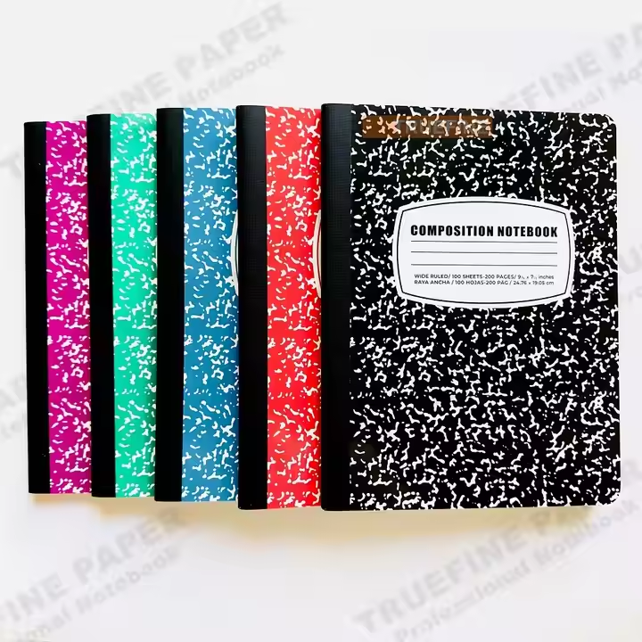 Wholesale Custom logo Hard Cover Dairy Journal Supplies Note Book Printing Composition Magnetic Buckle School Notebook