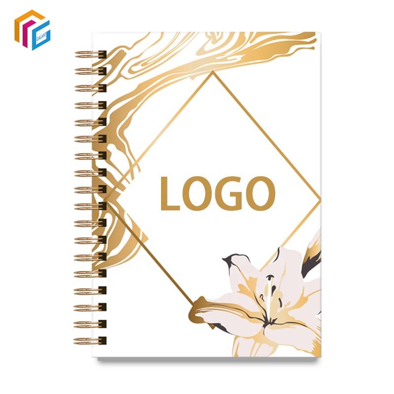 Customizable Logo Printing A4 A5 Sprial Notebook Wellness Hardcover Christian Prayer Journal Sprial Notebook