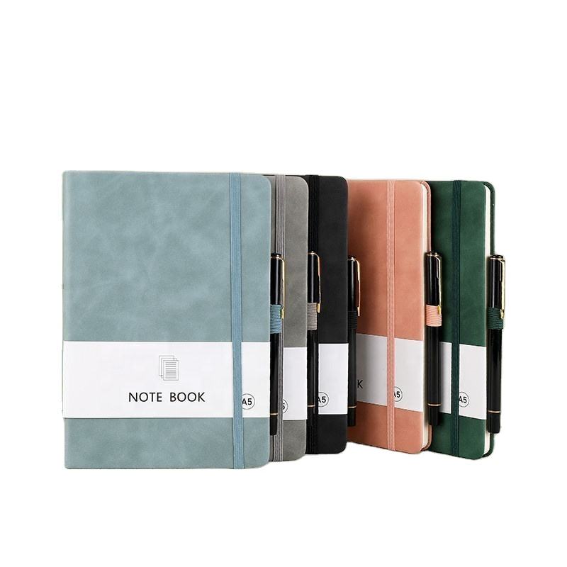 Wholesale Custom Logo Design College Ruled Paper A4 A5 150 Sheets Colorful Cute Beautiful Journal Hardcover Spiral Notebooks