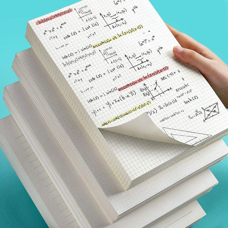 Jourmore Custom Printing Cute A5 Cowhide Hardcover Thick White Dotted Page Journal Notebook With Holo Gilded Edge