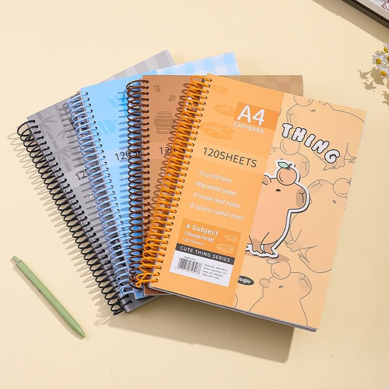 Personalized Design Spiral Bound Prayer Journal Hard Cover Planners Notebook with Color Dividers Tabs and Gift Box