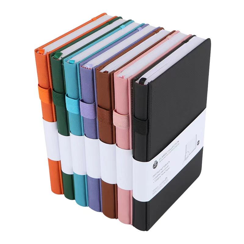Low MOQ Inexpensive Seven Styles Cute A5 Size Paper Cover Coil Diary Notebook for Students Writing and Creative