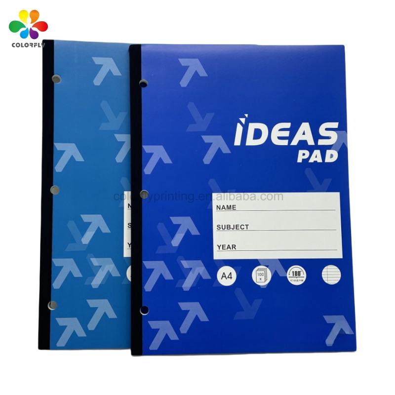 Europe School Notebook A4/A5 Size 192 Pages Hardcover with Thread Sewing Binding Stationary Paper Printing Address Book Type