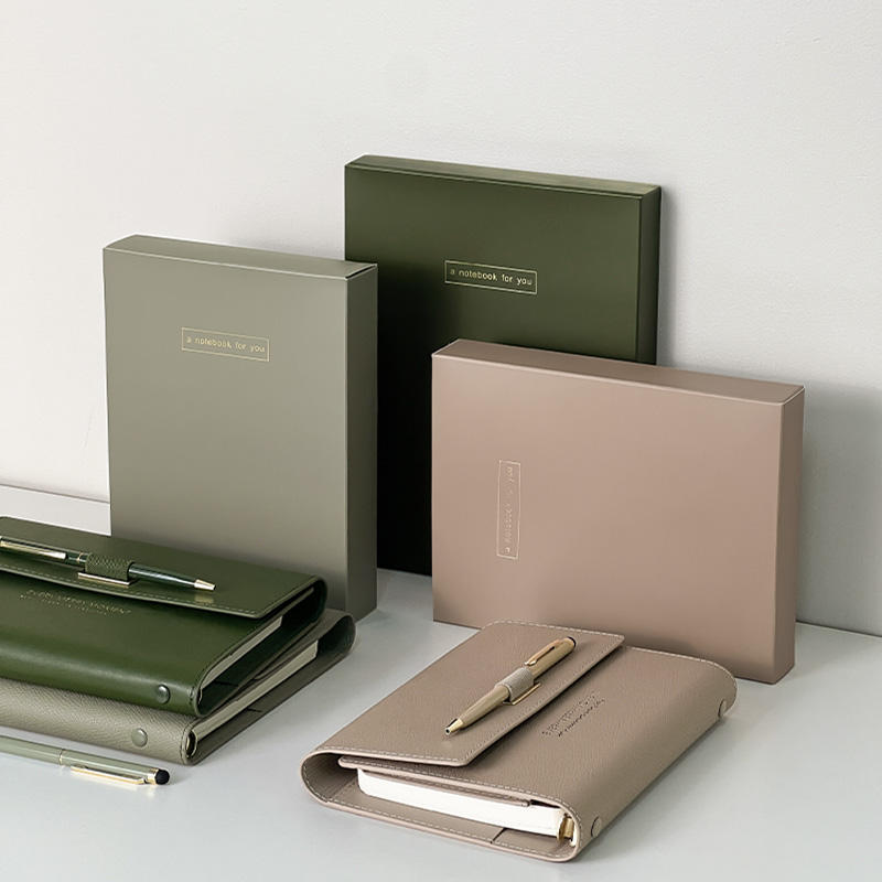 2025 New A6 Small Portable Notebook Pocket Notepad Diary Pu Leather Cover NoteBook With Pen Holder