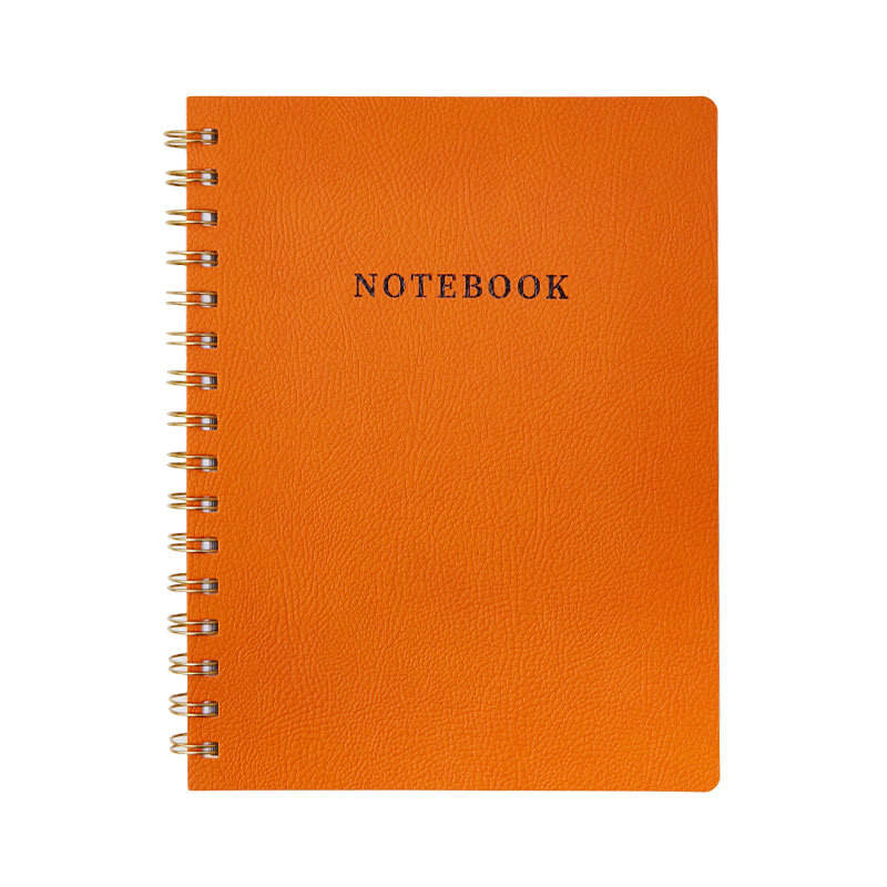 Low MOQ Custom Printing Logo Weekly Life Notebooks Monthly Planning Tracker Diary A5 Handmade Budget Spiral Planner for Business