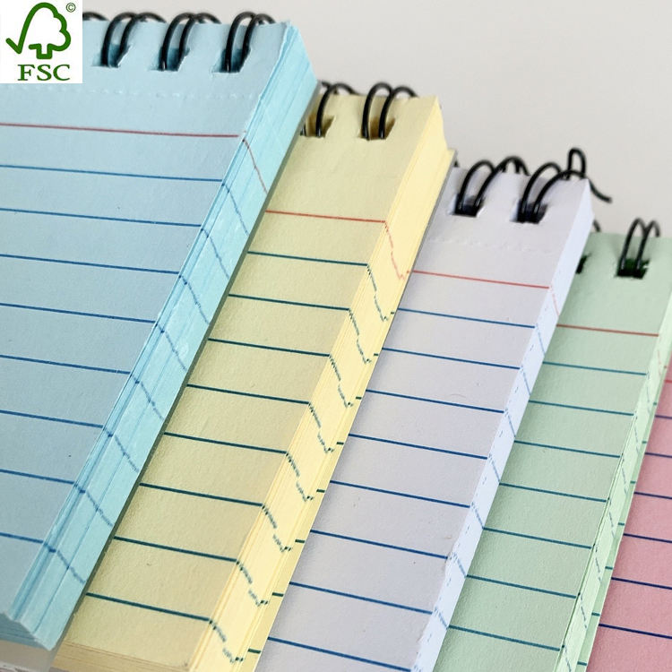 A3/A4/A5 Factory Wholesale Subject Drawing Spiral Thick Inner Paper Notebook Top Spiral Wire -o Drawing Notepad