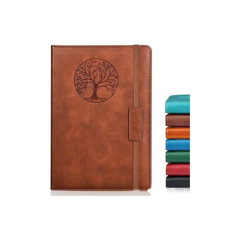 Wholesale Stationery High Quality Diary Personalized Logo A5 Spiral Notebooks Hard cover Writing Journal Daily Planner Notepad