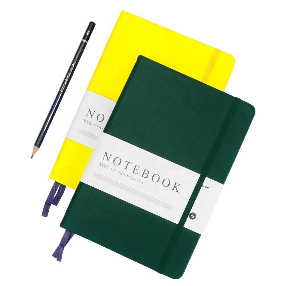Wholesale Custom A5 Pu Leather Authentic Inspirational Journal Business Notebook Printing With Gift Box