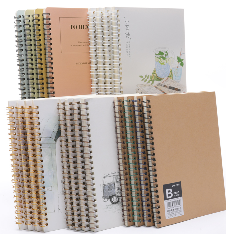 New Trending College Cute Spiral Notebook Custom Personalized Anime Mini Girl A7 Composition Write Notebook School