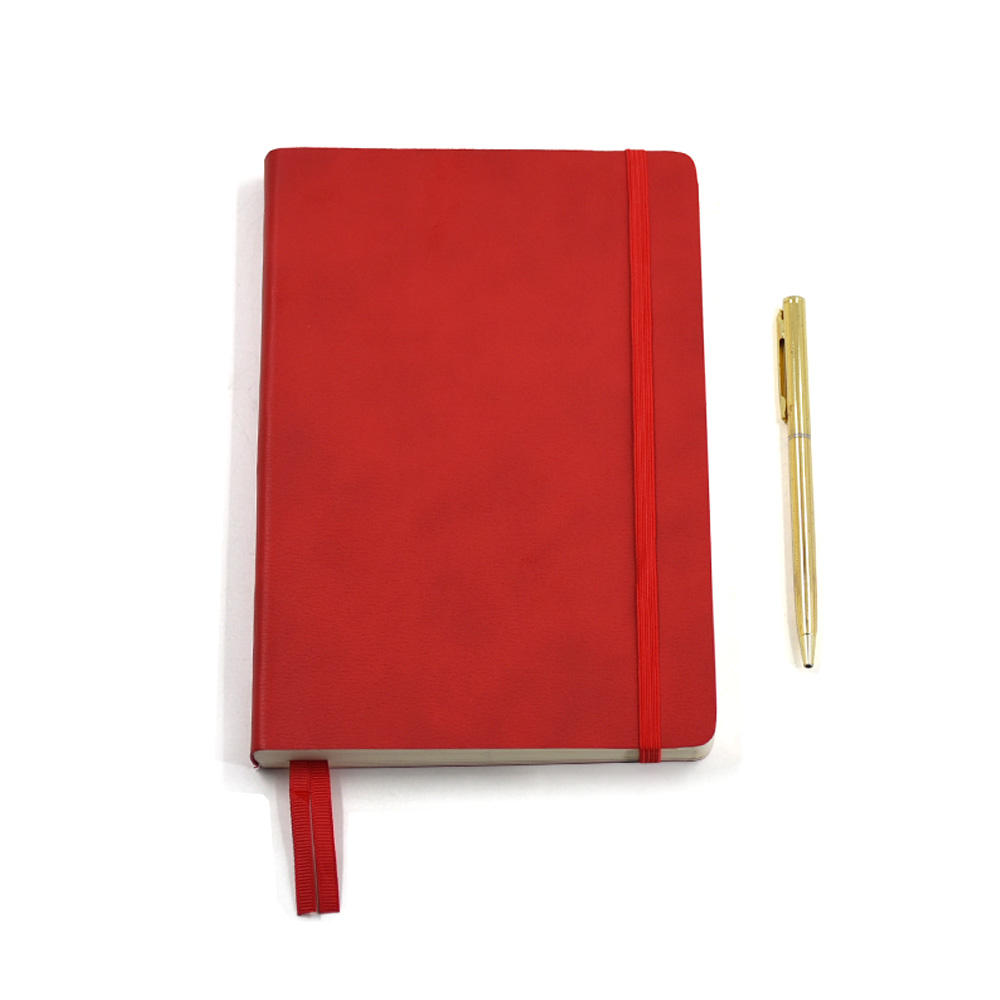 Office Supplies Diary Hardcover Agenda Journals Custom Logo Leather Notebook