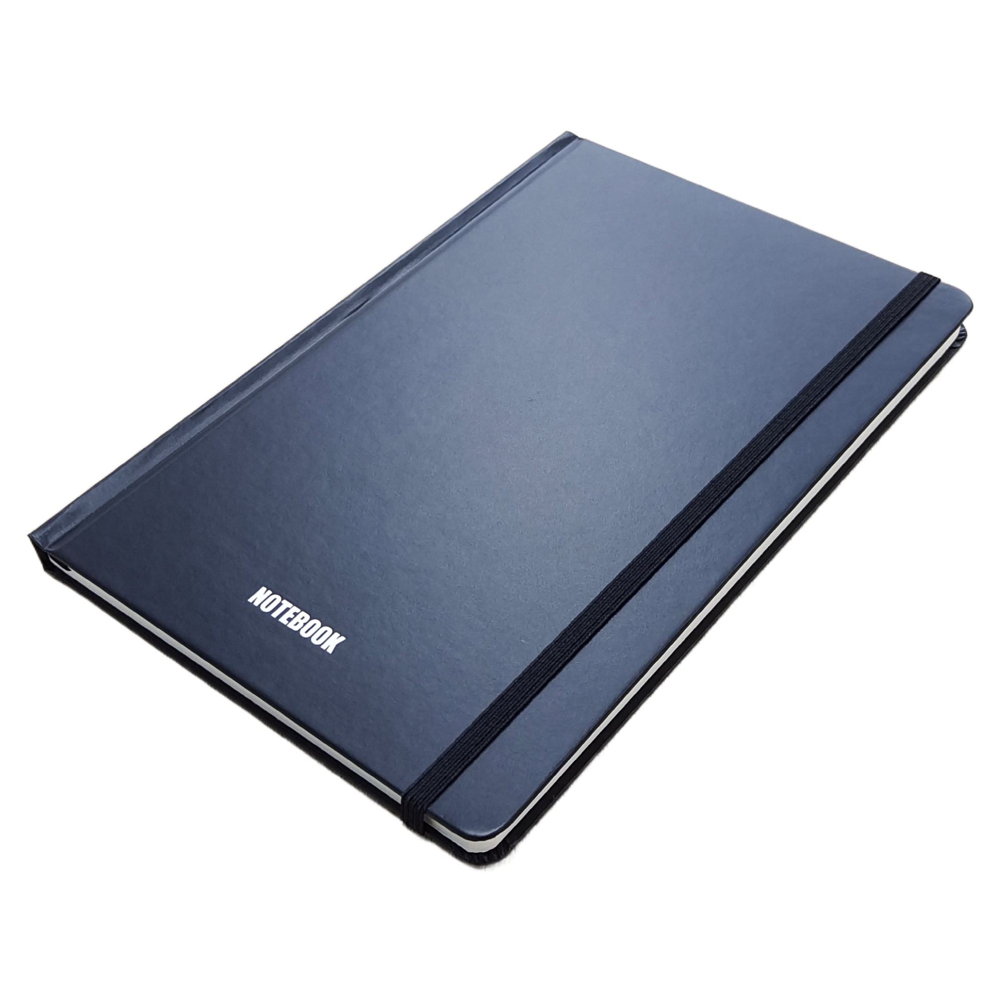 Black Custom Ruled Lined Journal Notebook A5 Hardcover PU Leather Journals Notebooks for Students