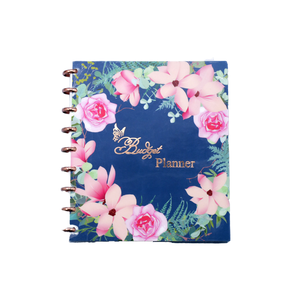 Custom Hardcover Spiral Plain Paper Printing Custom Discbound Diary Notebook Journal Printed Notebook