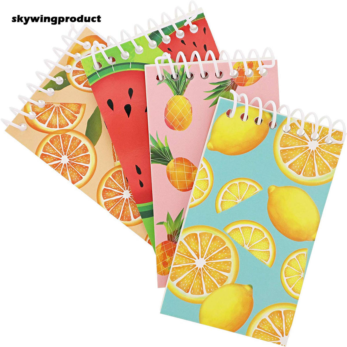 Customizable A6 Size Paper Coil Spiral Notebook with Customized LOGO and Pen Insert Low Price Notebooks