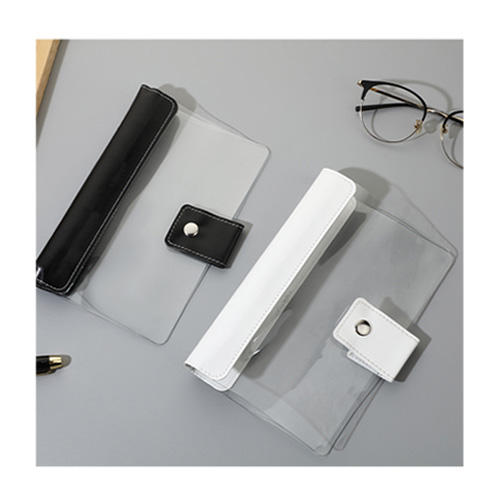 New Fashion Simple Black White A5 A6 A4 B5 Budget Binder Cover Loose Leaf Notebook Rings Binder Custom Planner Journals